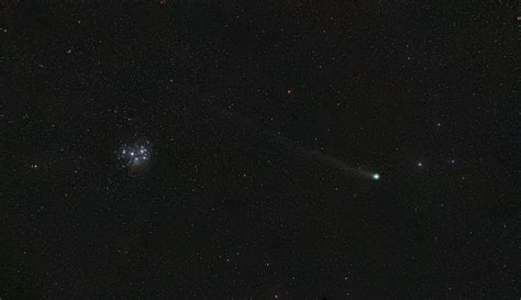 Another Try At M45 And Comet Lovejoy From A Darker Location R