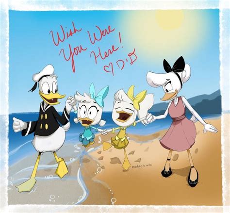 Ducktales May June Daisy And Donald Disney Cartoons Cartoon Duck