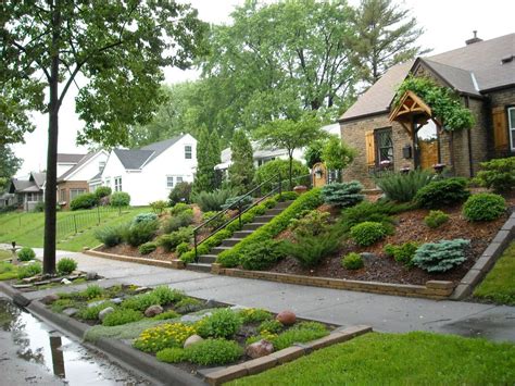 10 Awesome Designs Of How To Make Landscaping For Sloped Backyards