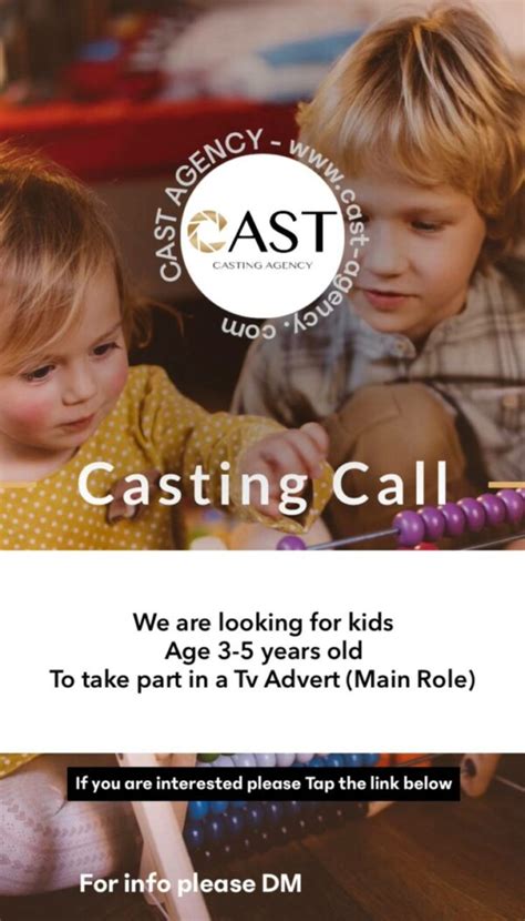 Casting Call Kids Cast Agency