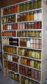 Canning Storage Shelves Photos