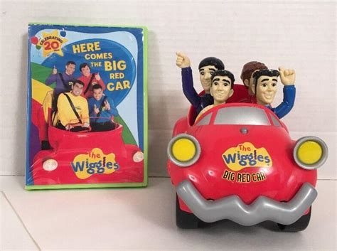 The Wiggles Big Red Car Toy And The Wiggles Here Comes The Big Red Car