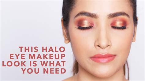 Coral Halo Eye Makeup Tutorial Makeup By Pallavi Symons Youtube