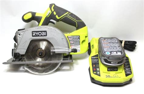 Ryobi One P506 18v Li Ion Cordless 5 12 Circular Saw Kit W Battery