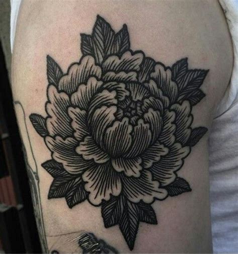 Marigolds Inspirational Tattoos Traditional Tattoo Flowers Black