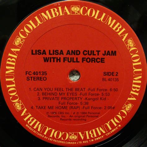 Lisa Lisa And Cult Jam With Full Forcelisa Lisa And Cult Jam With Full