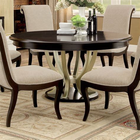 Furniture Of America Reina 60 In Round Dining Table