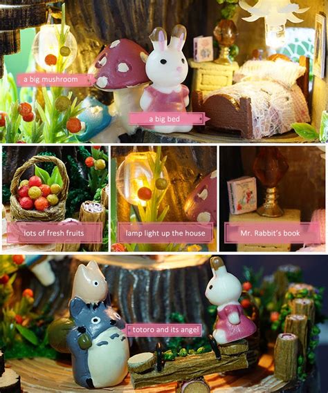 Magical, meaningful items you can't find anywhere else. DIY Resin Anime Cottages Music Box My Neighbor Totoro ...