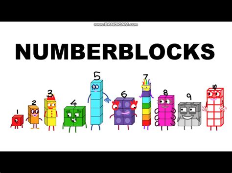 Numberblocks Coloring For Kids Crafts For Kids Kids