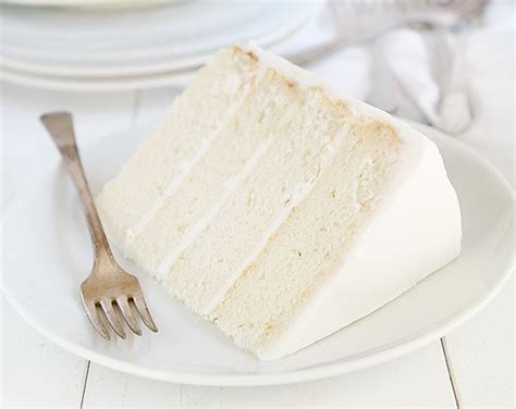 The Perfect Bakery Style White Cake I Am Baker