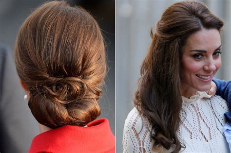 Copy Kate Middletons Canada Royal Hairstyles How To Get Her Chignon