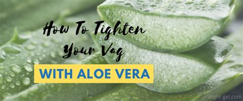 How To Tighten Your Vag With Aloe Vera Methods Tips Guideline