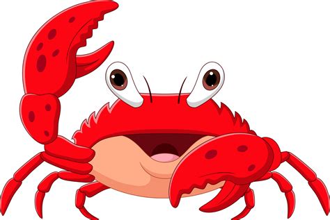 Crab Cartoon Vector Art Icons And Graphics For Free Download