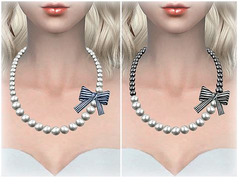 The Sims Resource S Club Ll Ts4 Necklace N04