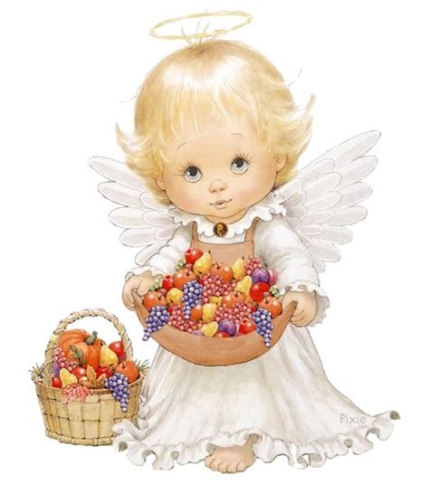 Printable Angels Ruth Morehead Baby Clip Art Angel Illustration