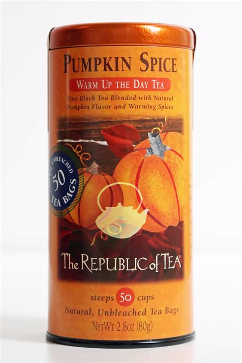 The Republic Of Tea Pumpkin Spice Black Tea Keto Pumpkin Spice Food