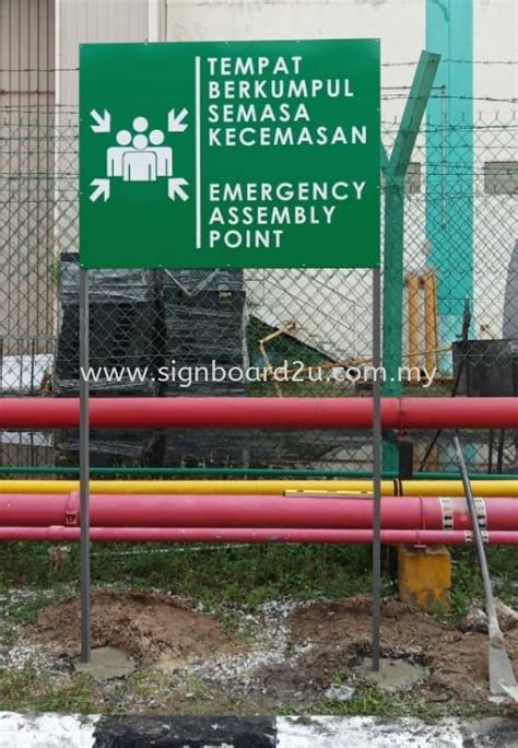 Safety First Signage Design Supply And Install At Klang Kuala Lumpur