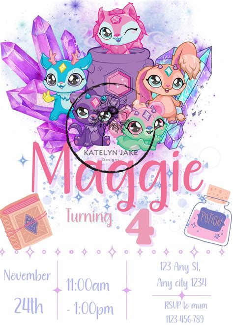 Magic Mixies DIGITAL DOWNLOAD Birthday Party - Etsy