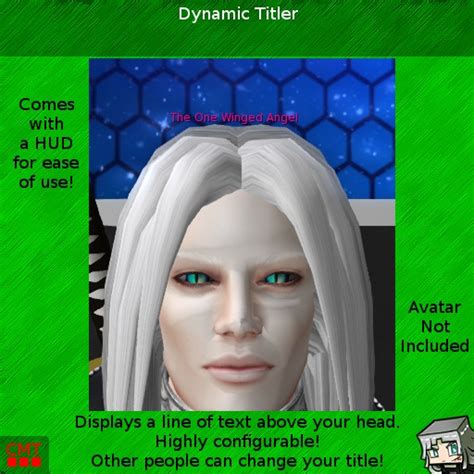 Second Life Marketplace Dynamic Titler