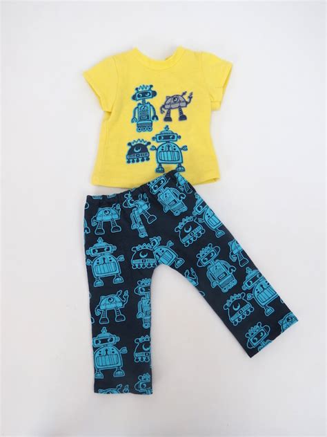 18 Inch Boy Doll Robot Pajamas The Doll Boutique