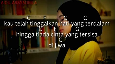 C f g c c f kulepas semua yang ku inginkan g c tak akan ku ulangi c f maafkan jika kau ku sayangi g c dan bila ku menanti c f (Chord Gampang) "YANG TERDALAM PETERPAN - Mitty Zasia ...