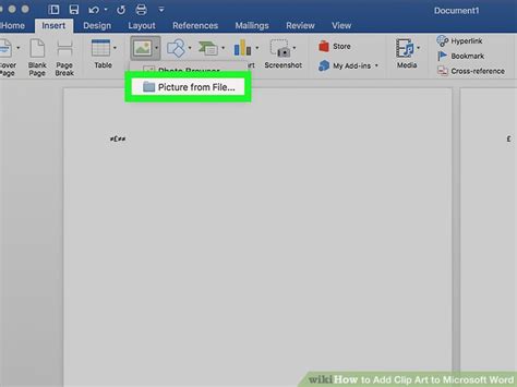 How To Add Clip Art To Microsoft Word With Pictures