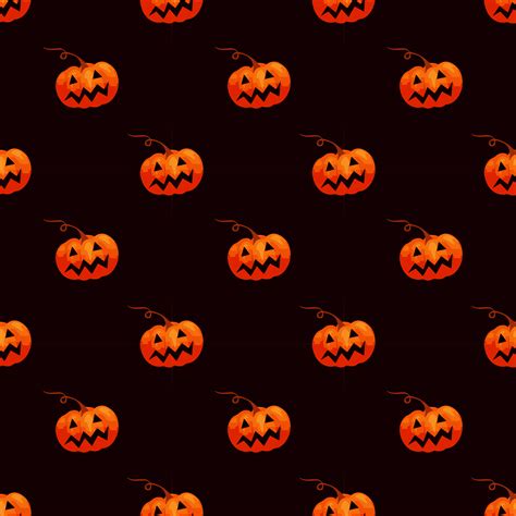 Clipart Halloween Seamless Pattern