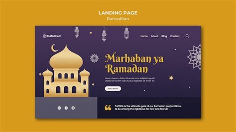 Free Psd Illustrated Ramadan Kareem Banner Template