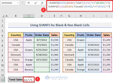 Excel Sumifs With Multiple Sum Ranges And Multiple Criteria
