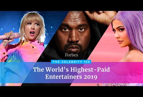 The Worlds Highest Paid Celebrities List