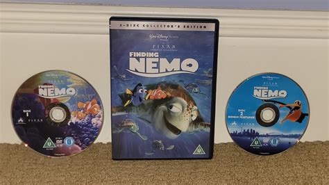 Finding Nemo UK DVD 1 And 2 Walkthrough YouTube