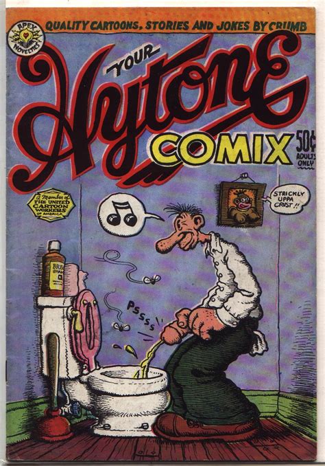 Your Hytone Comix By Crumb Robert Underground Comix Vg Nf Stapled