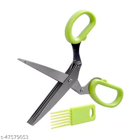 Vazraavip Kitchen Shears With 5 Blades Multipurpose Cutting Herb