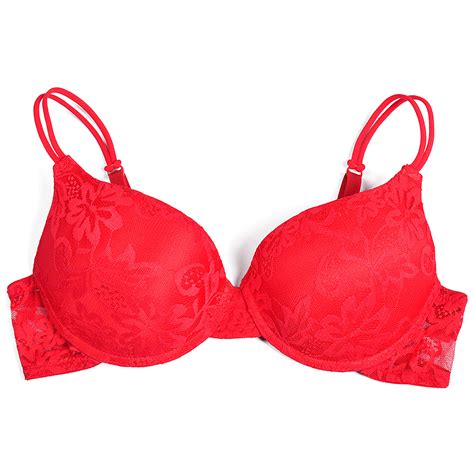 Add 2 Cup Bras Super Boost Thick Padded Push Up Plunge Bra Plus Size B C De Cup Ebay
