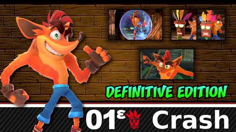 Crash Bandicoot Definitive Edition Super Smash Bros Ultimate Mods