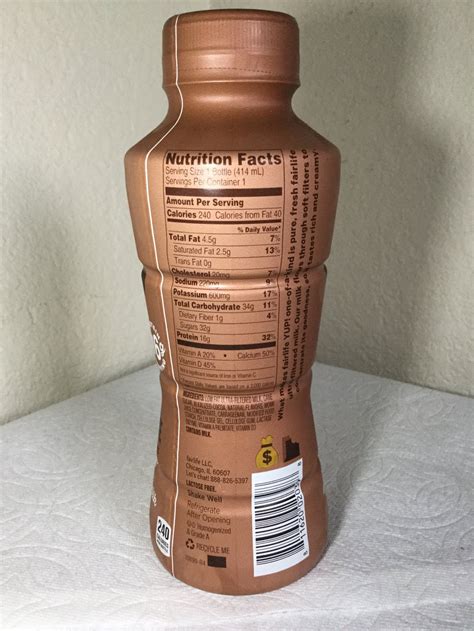 Check spelling or type a new query. 30 Fairlife Chocolate Milk Nutrition Label - Best Labels ...