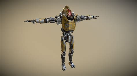 Sci Fi Battle Droid 3d Model By Ruslan4999 384414a Sketchfab