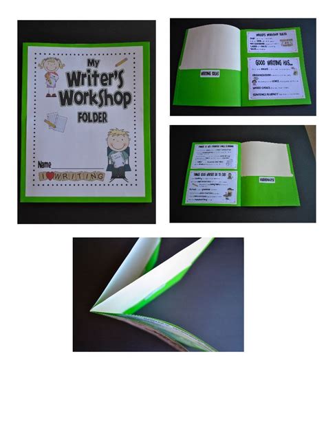 Writers Workshop Folder Printables Writers Workshop Folders Writer