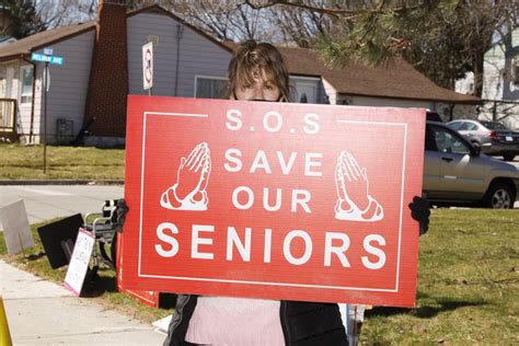 Protesters Rally In Newmarket To Save Our Seniors In Long Term Care