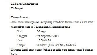 Contoh surat undangan merupakan salah satu contoh surat yang berisi ajakan kepada pihak lain, baik perorangan ataupun kelompok untuk menghadiri suatu kegiatan atau acara tertentu. Bikin Surat Undangan Ulang Tahun - kartu ucapan keren