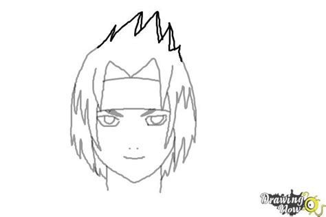 How To Draw Sasuke Uchiha Drawingnow