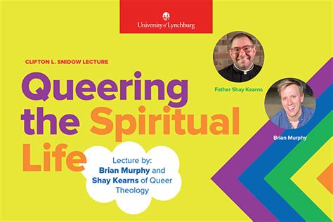 Queer Theology Founders To Speak On Sexuality Gender Identity And