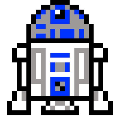Pixel R2 D2 Star Wars Png