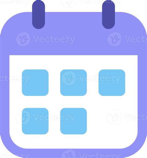 Flat Calendar Icon Png