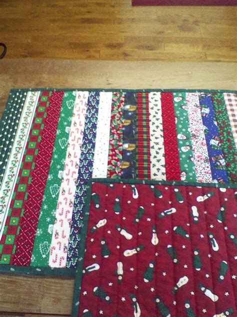 Make a clutch, hobo bag, tote, or any type of bag for any occasion.&lt;br /&gt; SEW & QUILT-IN-0NE PLACEMATS | Placemats patterns, Quilted placemat patterns, Quilts