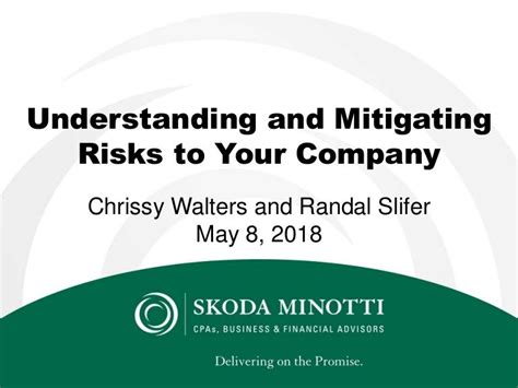 Understanding And Mitigating Risks To Your Company