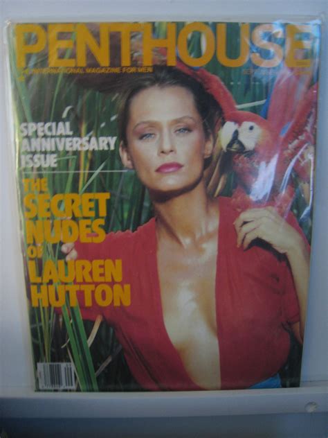 Buy Penthouse Magazine Secret Nudes Of Lauren Hutton September 1986