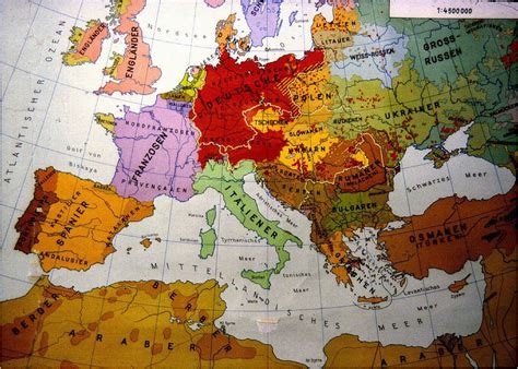 Pre Ww1 Map Of Europe Secretmuseum