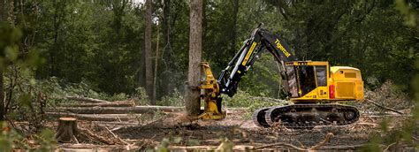 Track Feller Bunchers Swing To Tree Logging Machines Tigercat