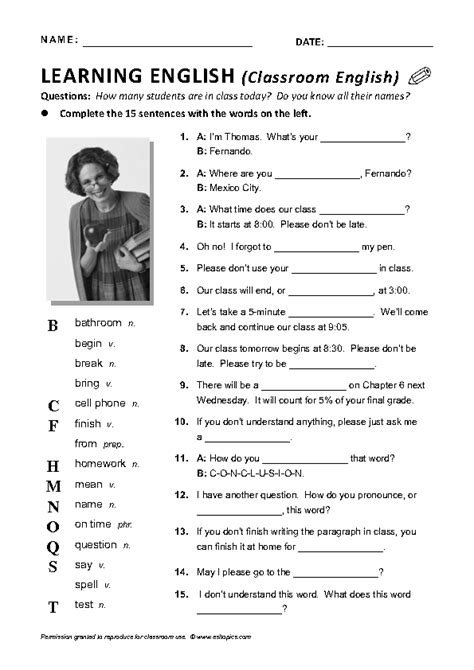 We cant feed our quests. Classroom English Worksheet (Vocabulary Gap-Fill)